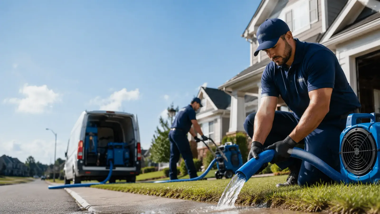 Flood Damage Restoration in Hendley, NE